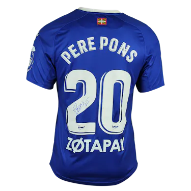Pere Pons Riera Deportivo Alavés camisa.