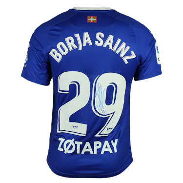 Borja Sainz Deportivo Alavés jersey