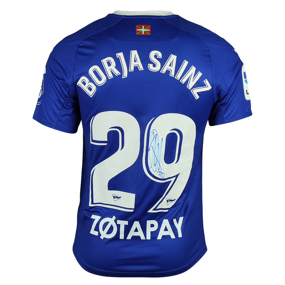 Borja Sainz Deportivo Alavés jersey