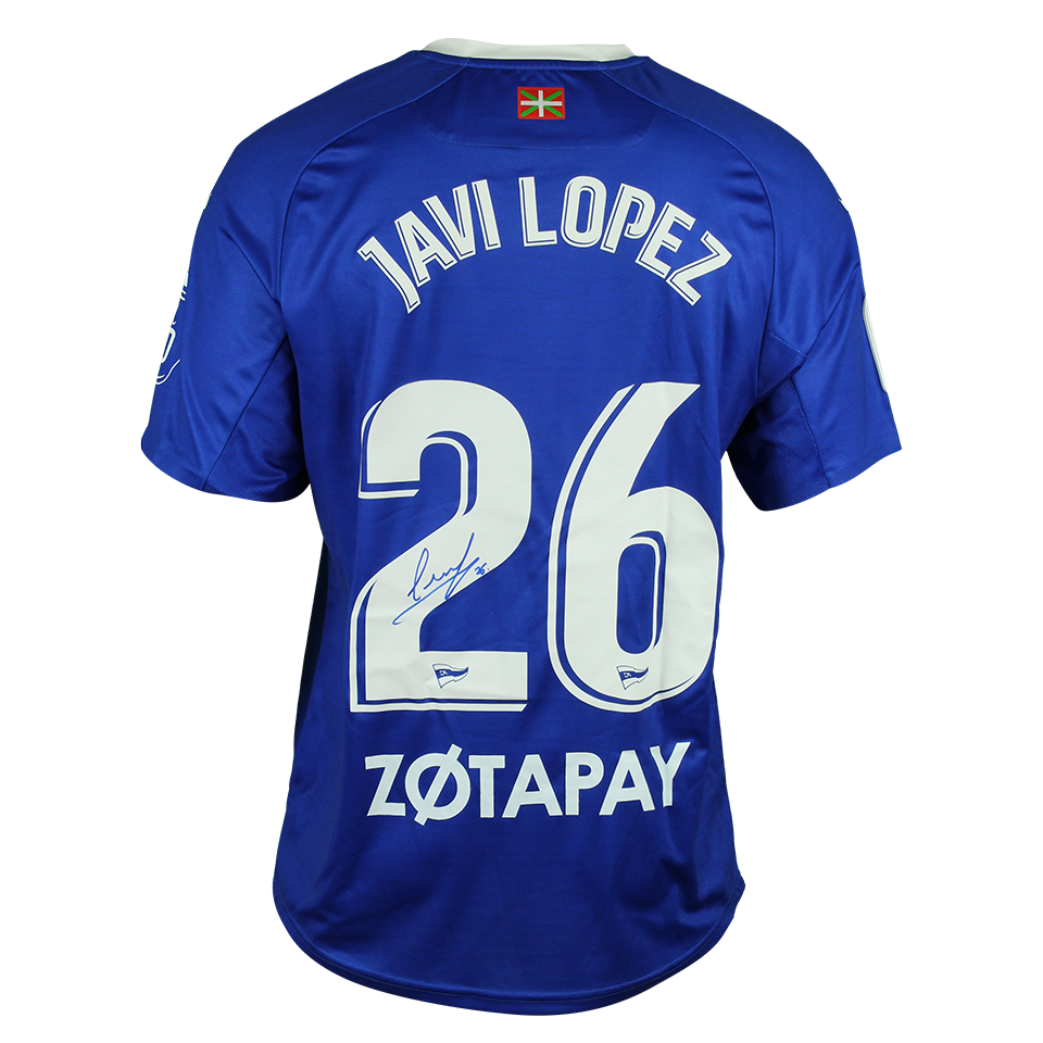 Javier López Carballo Deportivo Alavés shirt