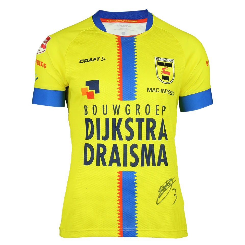 来自SC Cambuur的Calvin Mac-Intosch球衣
