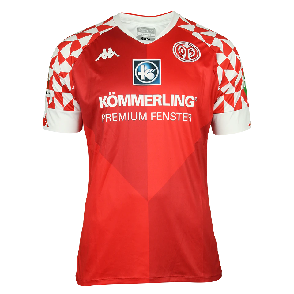 来自Mainz 05的Jonathan Burkardt球衣