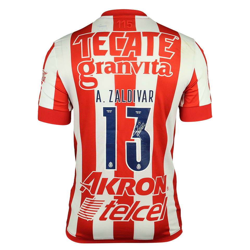 Ángel Zaldívar Chivas Guadalajara jersey