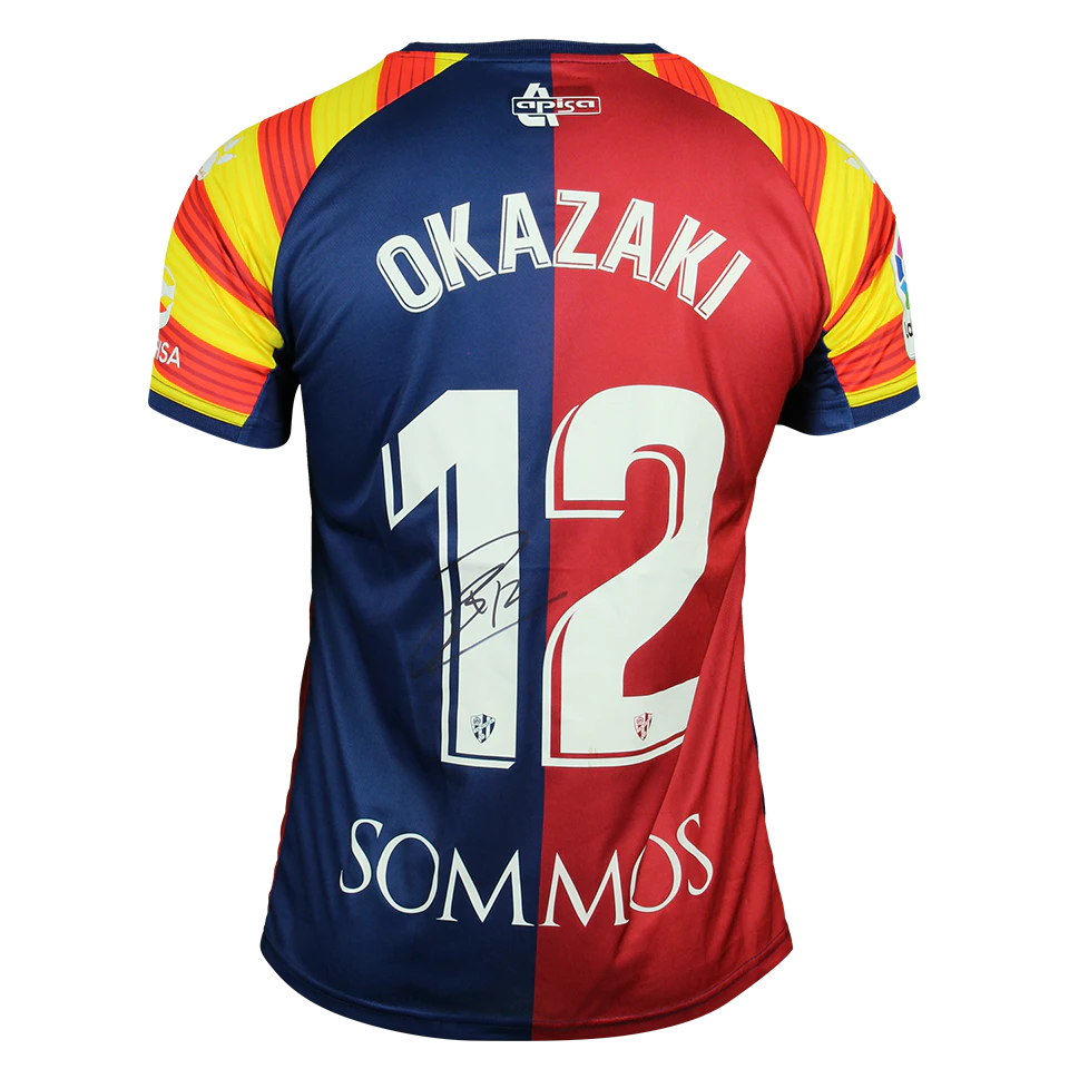 Shinji Okazaki SD Huesca camisa.