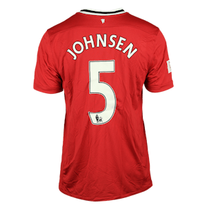 Johnsen Squad Signed Shirt | Manchester United