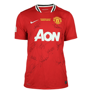 Johnsen Squad Signed Shirt | Manchester United