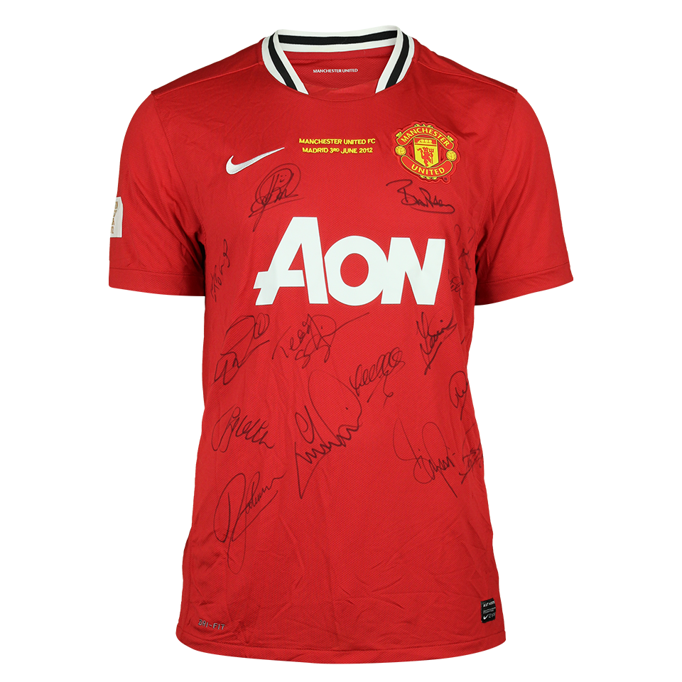 Johnsen Squad Signed Shirt | Manchester United