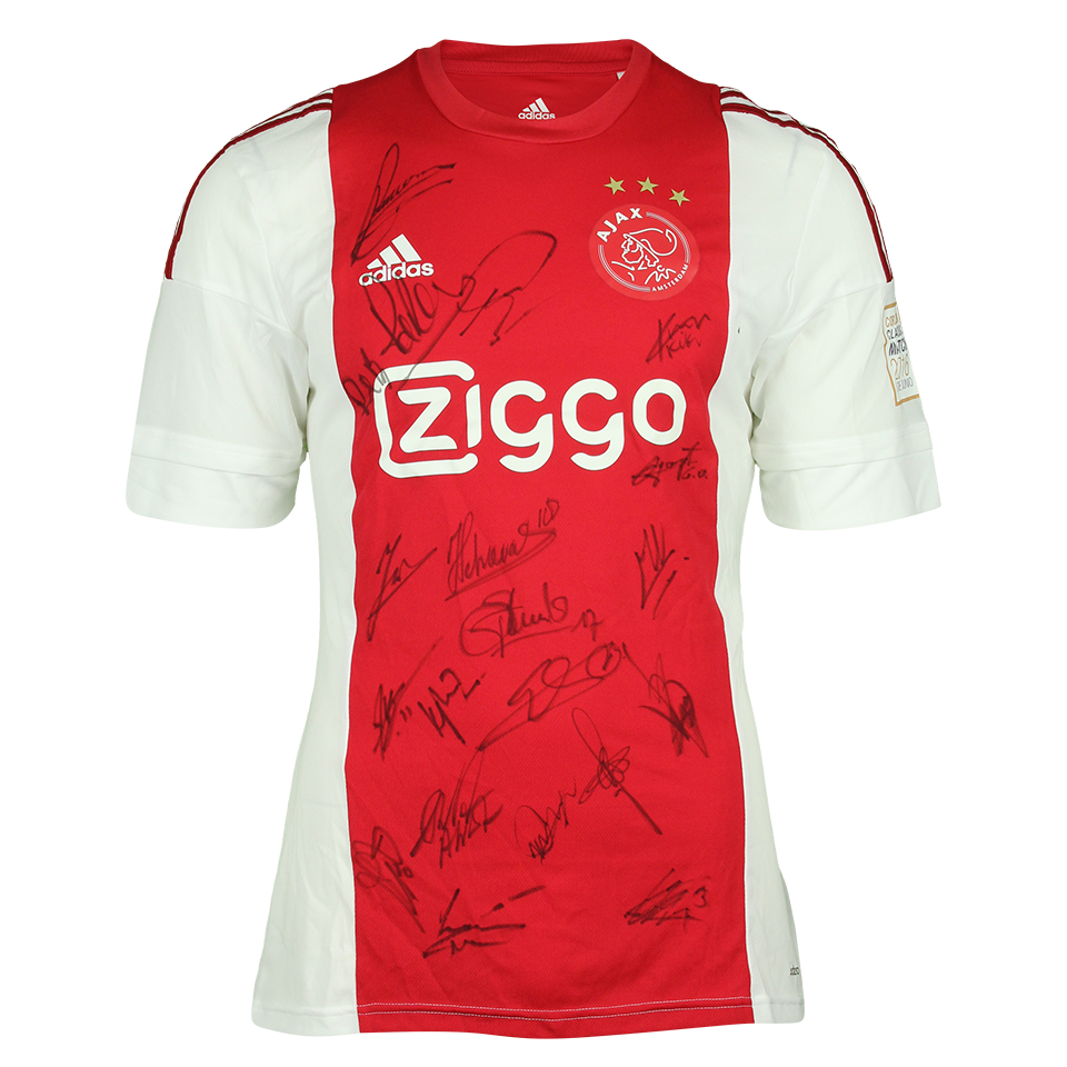 Squad Signed Shirt - 2 | Ajax