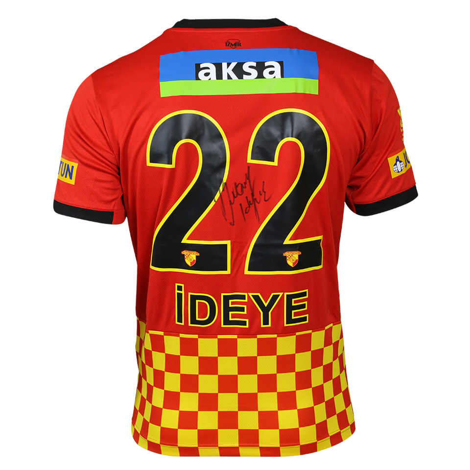来自Göztepe的Brown Ideye Aide球衣