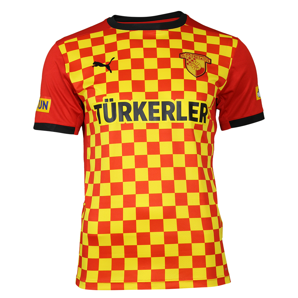 来自Göztepe的Brown Ideye Aide球衣