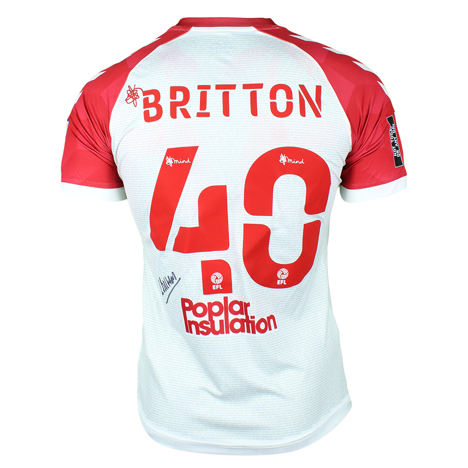 Louis Britton Bristol City shirt