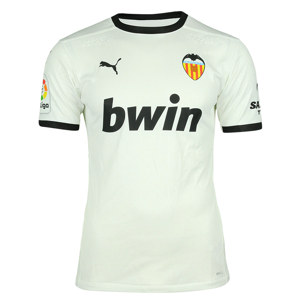 来自Valencia CF的Christian Gabriel Oliva Giménez球衣