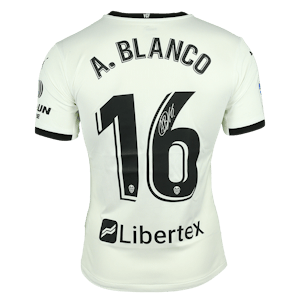 Alejandro Blanco Sánchez Valencia CF shirt