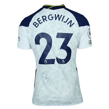 来自Tottenham Hotspur的Steven Bergwijn球衣