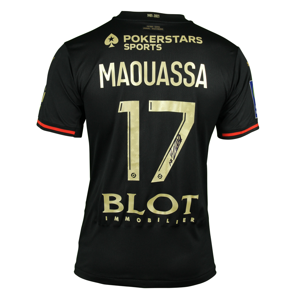 Christ-Emmanuel Faitout Maouassa Stade Rennais F.C. shirt