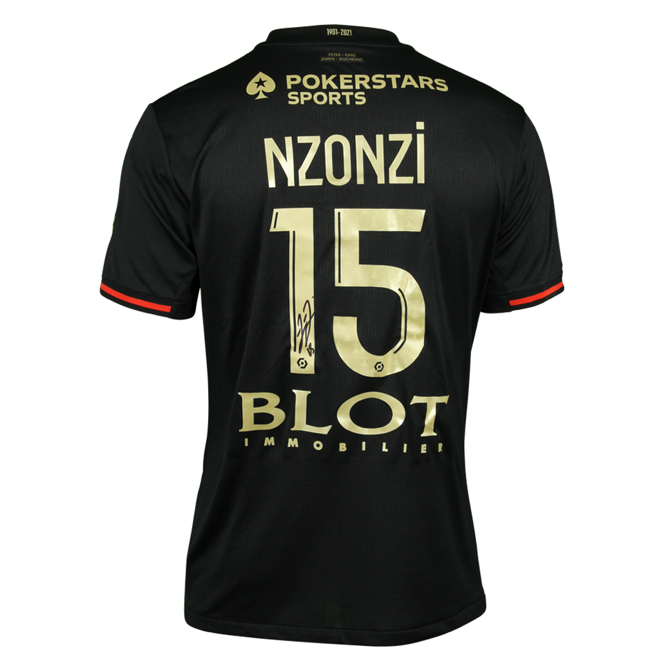 Steven Nzonzi Stade Rennais F.C. shirt
