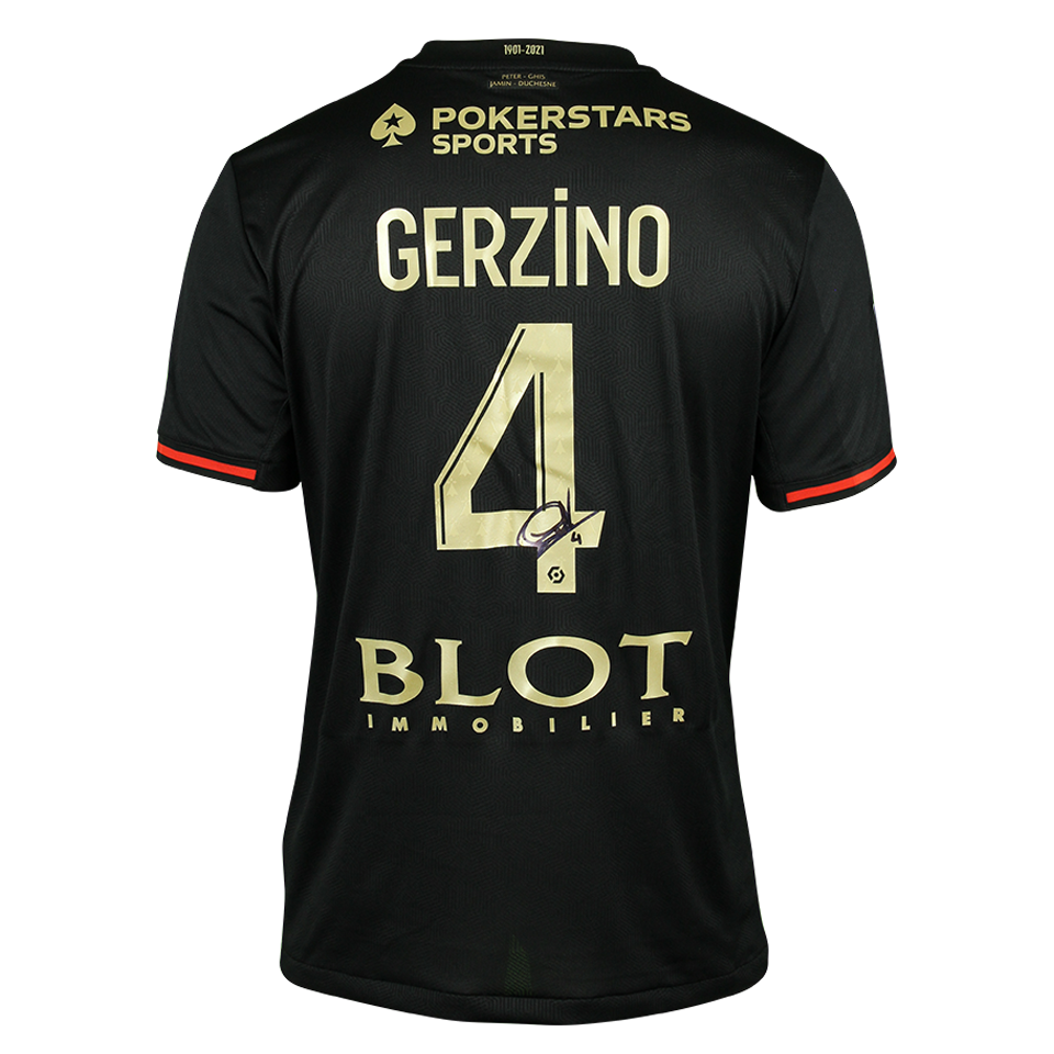 Gerzino Nyamsi Stade Rennais F.C. jersey