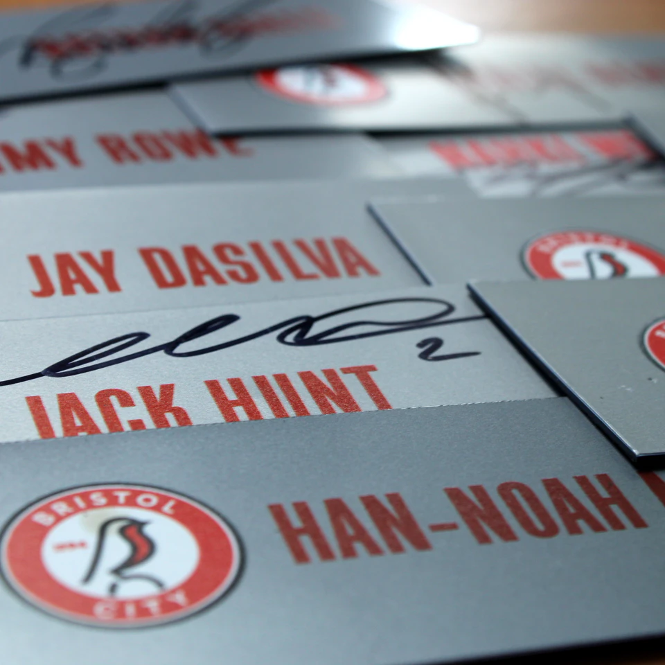 Dressing Room Name Tags