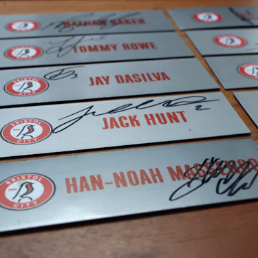 Dressing Room Name Tags