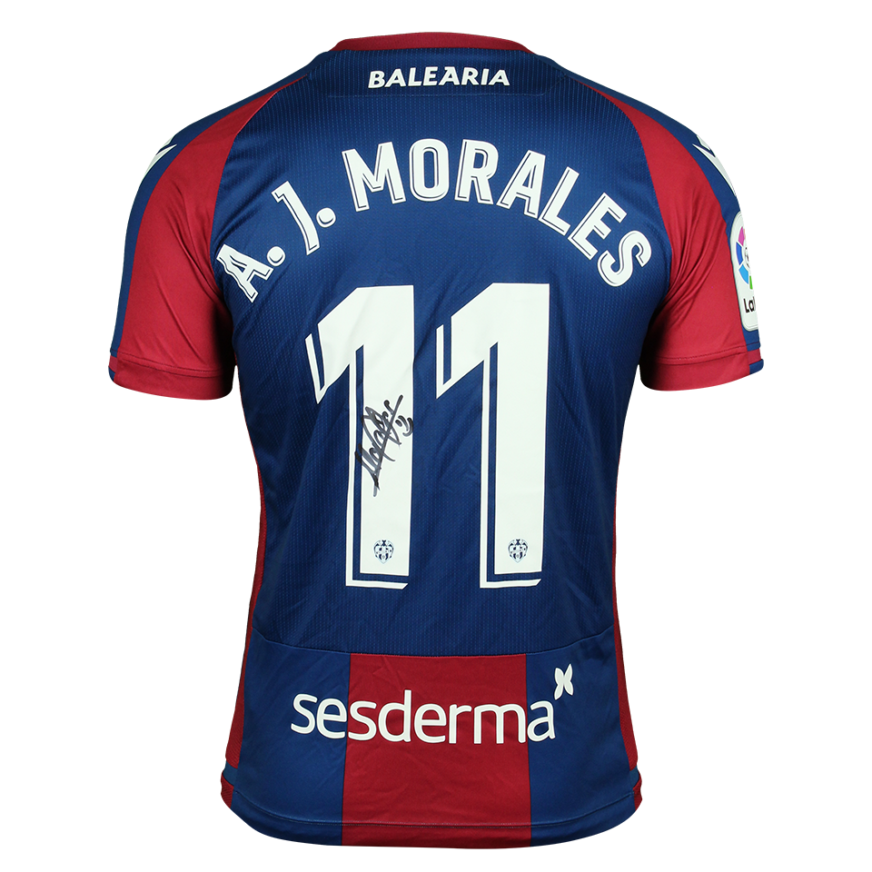 Maillot de José Luis Morales Nogales (Levante UD)