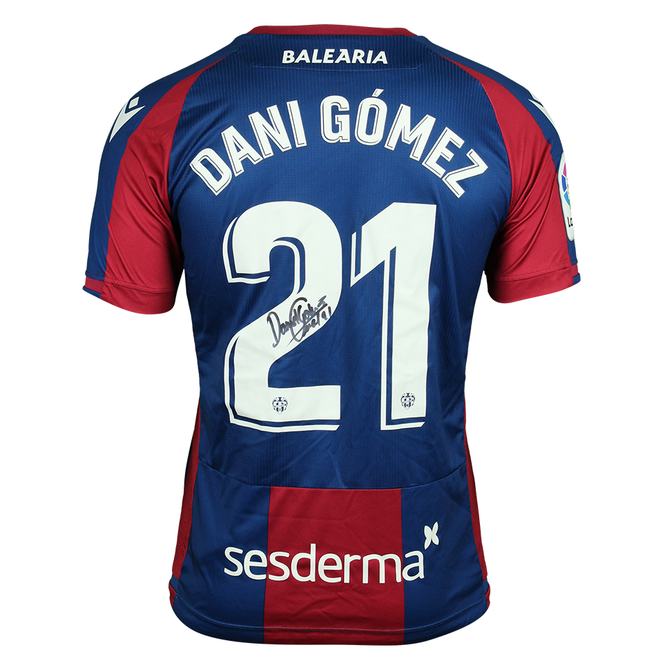 来自Levante UD的Daniel Gómez Alcón球衣