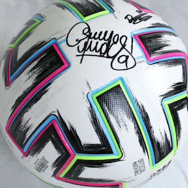 Squad Signed Match Ball