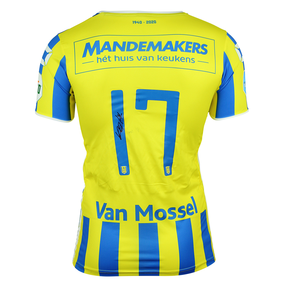来自RKC Waalwijk的Morad El Haddouti球衣