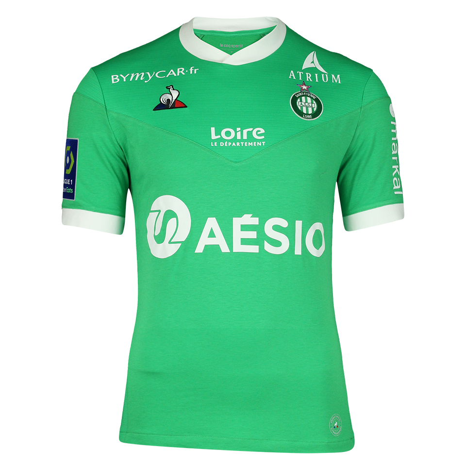 Adil Aouchiche | AS Saint-Étienne | Ligue de Football Professionnel - Ligue  1 Uber Eats | MatchWornShirt, image size:960x960