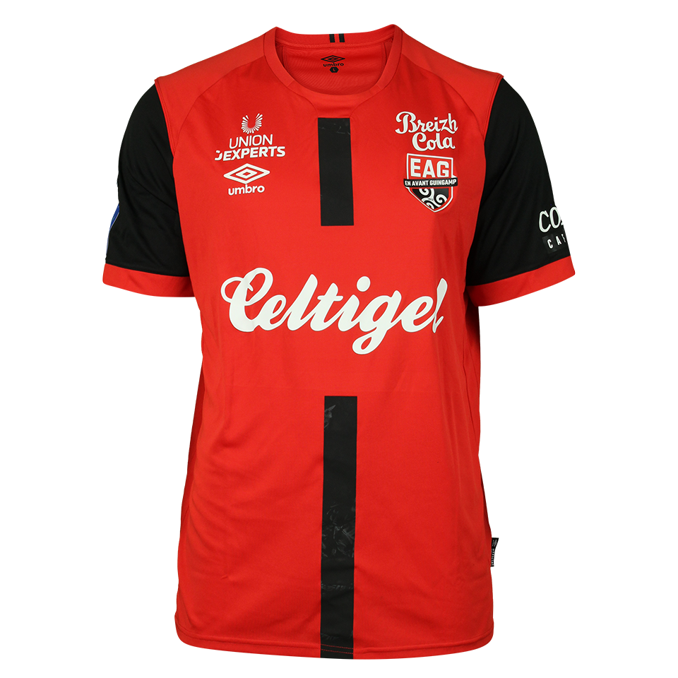 Frantzdy Pierrot EA Guingamp MatchWornShirt