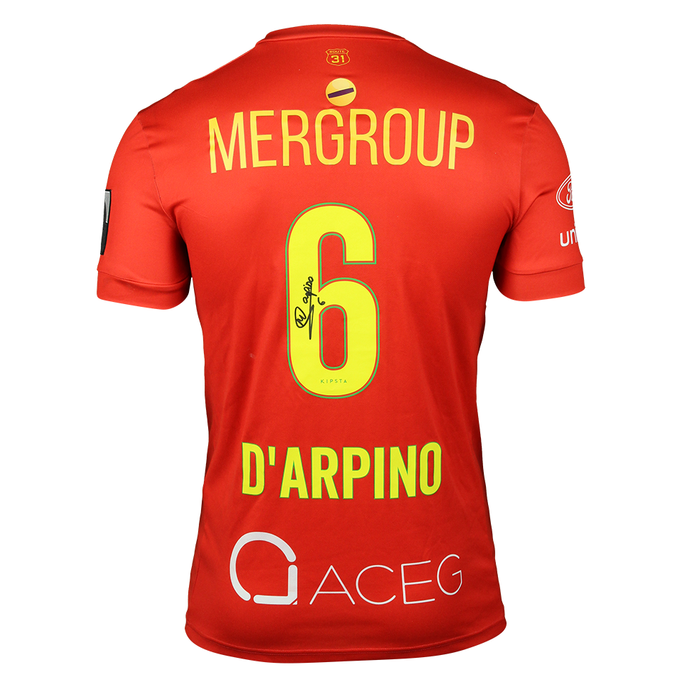 Maxime D'Arpino KV Oostende jersey