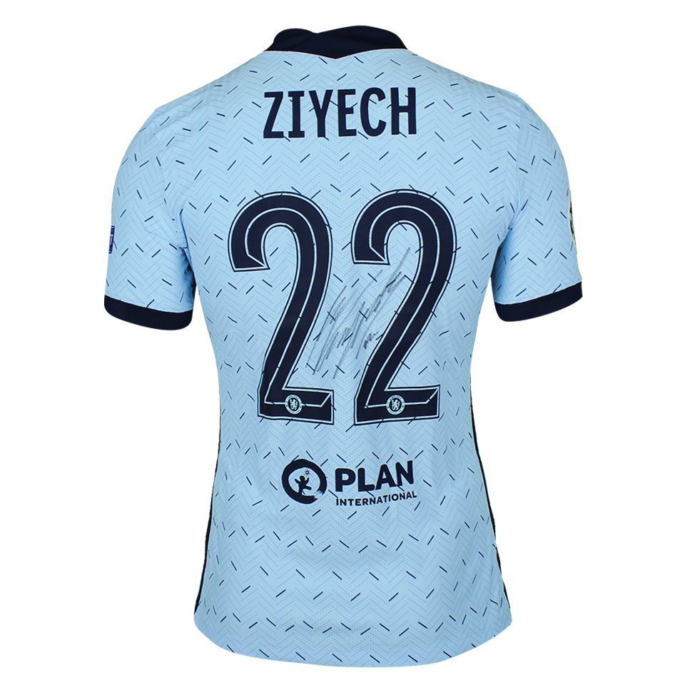 Hakim Ziyech | Chelsea - Plan International | MatchWornShirt