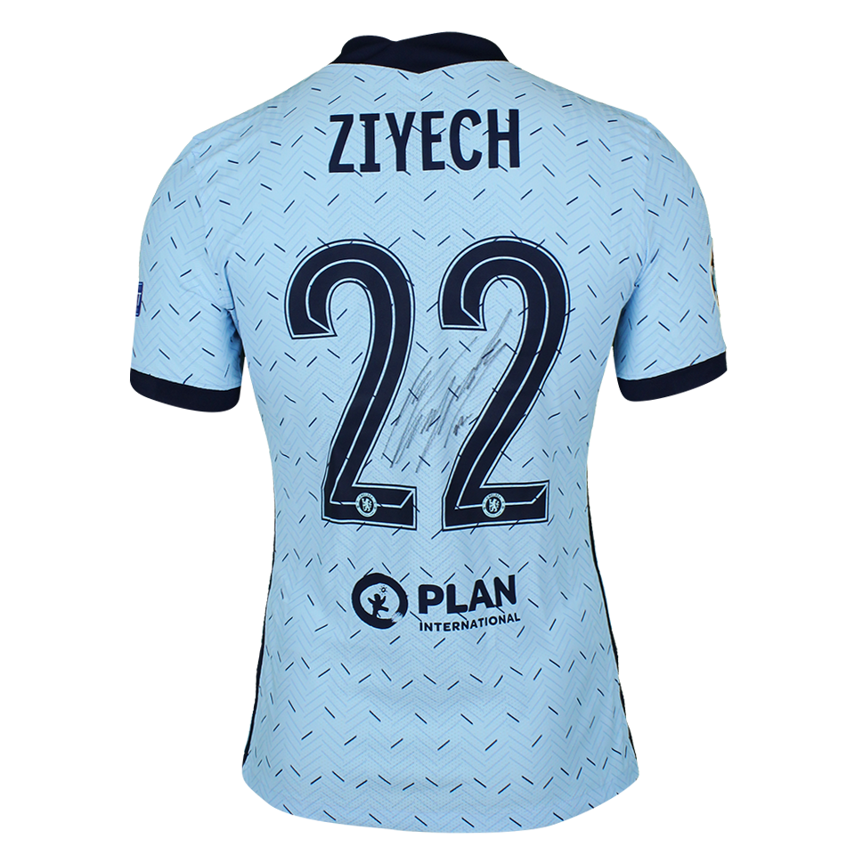 来自Chelsea的Hakim Ziyech球衣