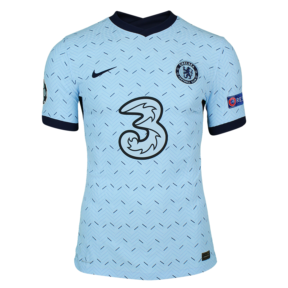 ウェア Chelsea 2020-21  Uniform Azpilicueta César Azpilicueta | Chelsea - Plan International | MatchWornShirt