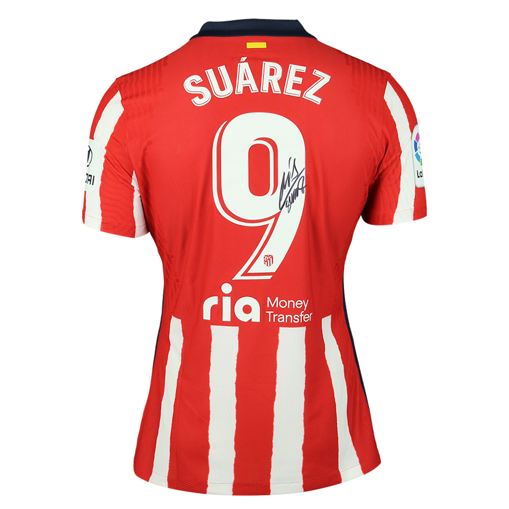 Figurine SoccerStarz Luis Suarez – Atletico Madrid, Kit Maison, 5,1 Cm