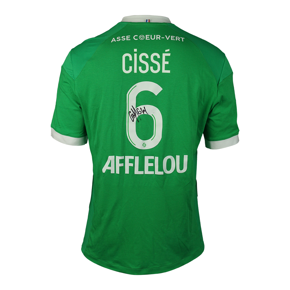 AS Saint-Étienne-Trikot von Pape Abou Cissé