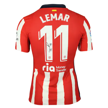 来自Atlético de Madrid的Thomas Lemar球衣
