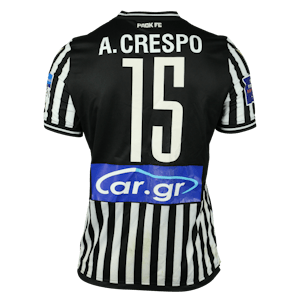 José Ángel Crespo  PAOK shirt