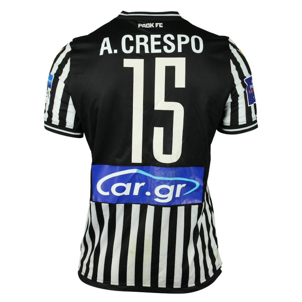 José Ángel Crespo  PAOK shirt