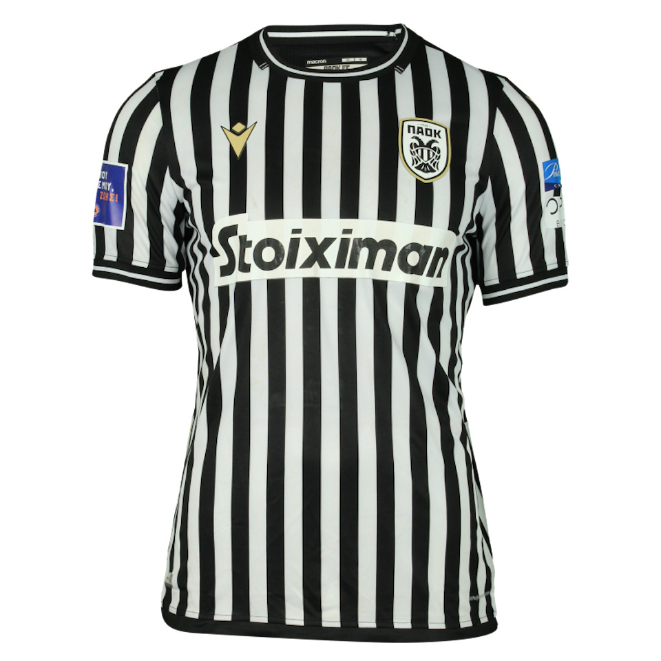 José Ángel Crespo  PAOK shirt