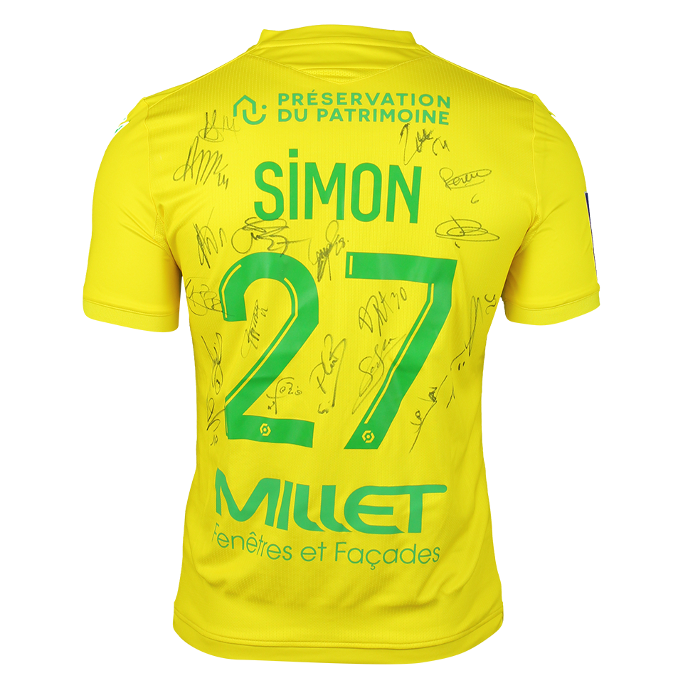 Squad Signed Moses Simon Shirt | FC Nantes