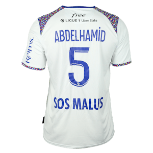 Yunis Abdelhamid Away Shirt | Stade de Reims