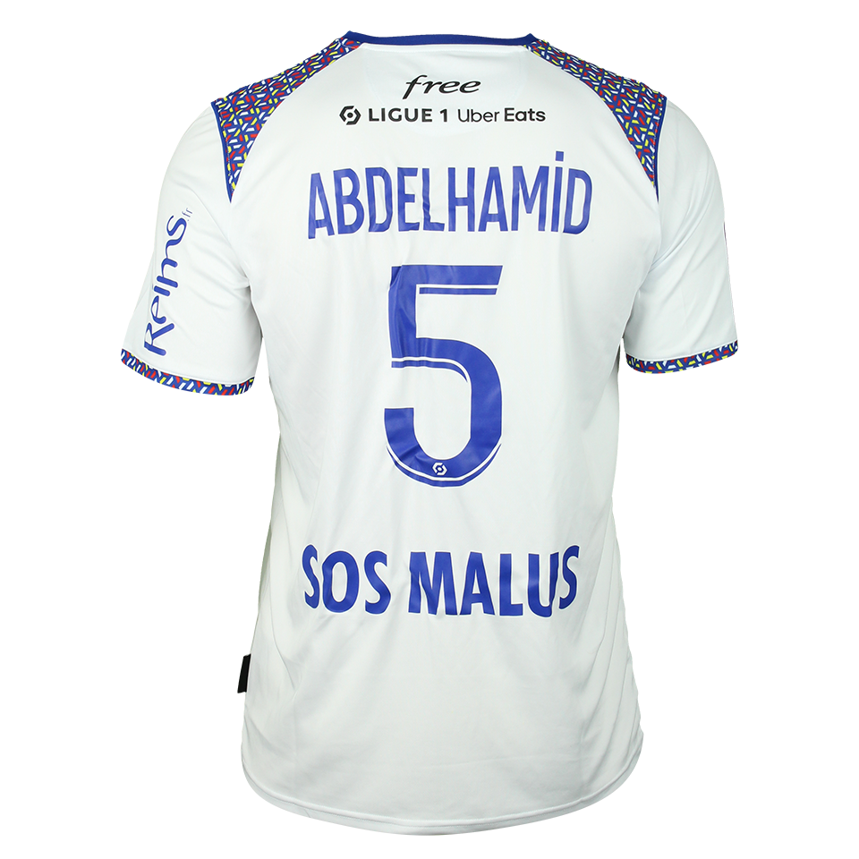 Yunis Abdelhamid Away Shirt | Stade de Reims