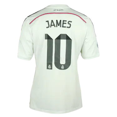 James David Rodríguez Rubio Real Madrid jersey