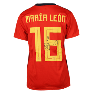 María Pilar León Cebrián Spanish Women’s National Team shirt
