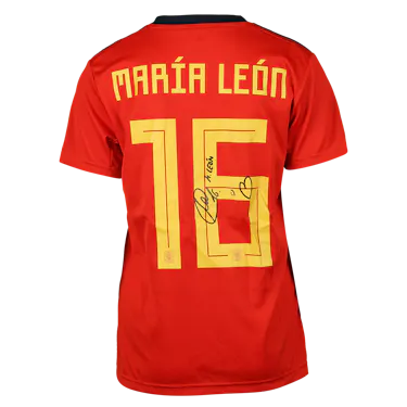 María Pilar León Cebrián Spanish Women’s National Team jersey