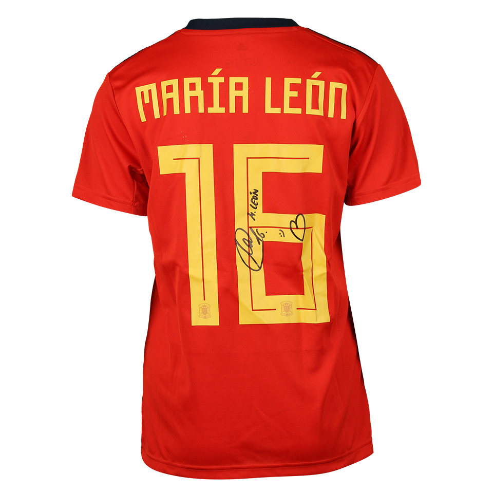 María Pilar León Cebrián Spanish Women’s National Team shirt