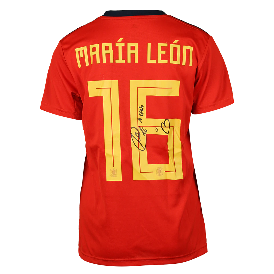 María Pilar León Cebrián Spanish Women’s National Team jersey