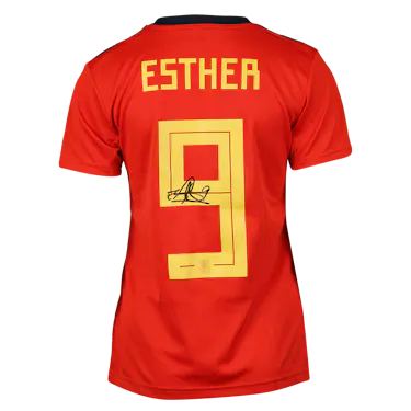 Spanish Women’s National Team-Trikot von Esther Gonzalez Rodríguez