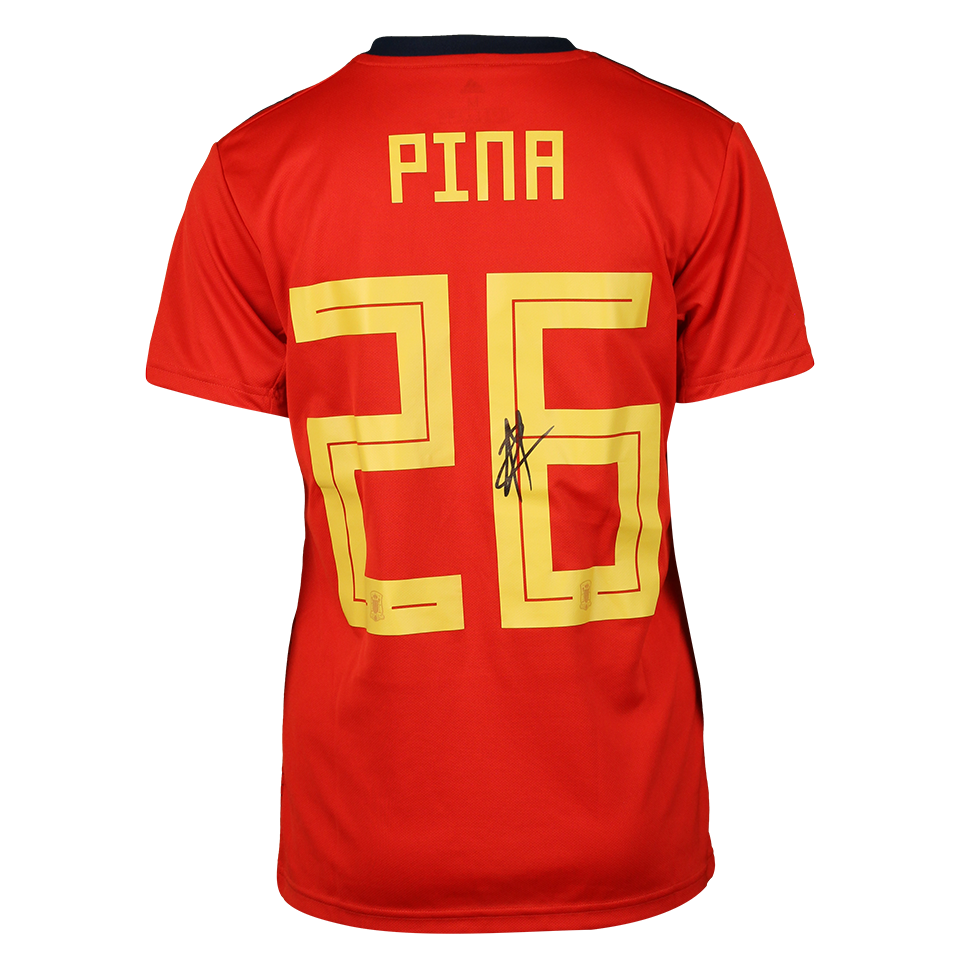 来自Spanish Women’s National Team的Claudia Pina Medina球衣