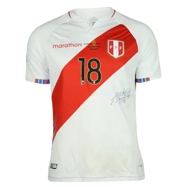 André Carrillo Peru jersey